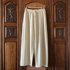LAUREN MANOOGIAN Facil Pants in Ecru size 1